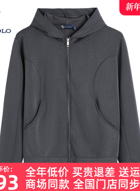 DIVPOLO保罗女士卫衣开衫连帽2025秋季新品柔软上衣外套LB02715K6