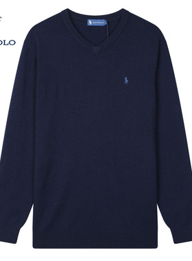 【绵羊毛】DIVPOLO保罗男士羊毛衫针织毛衣2025秋季上衣ME01933X2