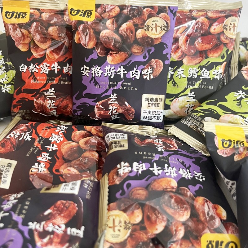 甘源酱汁烧安格斯牛肉兰花豆1斤