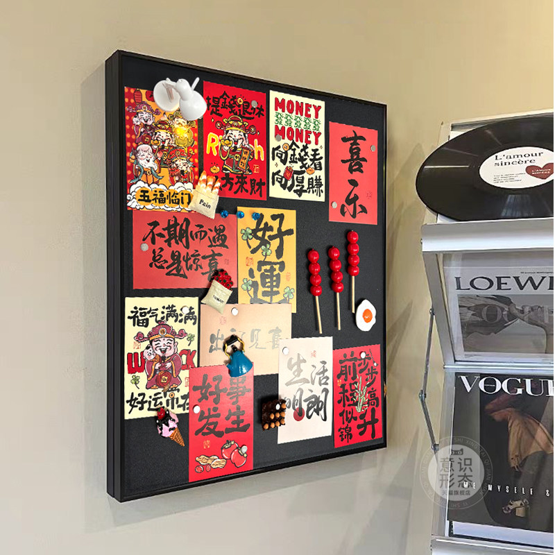DIY电表箱装饰画竖款弱电源电闸箱遮挡挂画配电箱网线盒磁吸壁画