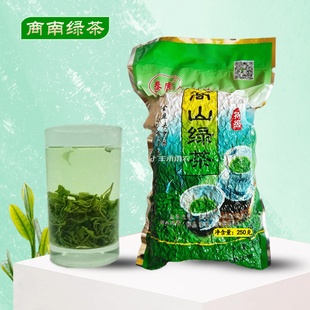 商南秦鹿高山绿茶250克2025年新茶高山茶庄炒青绿茶