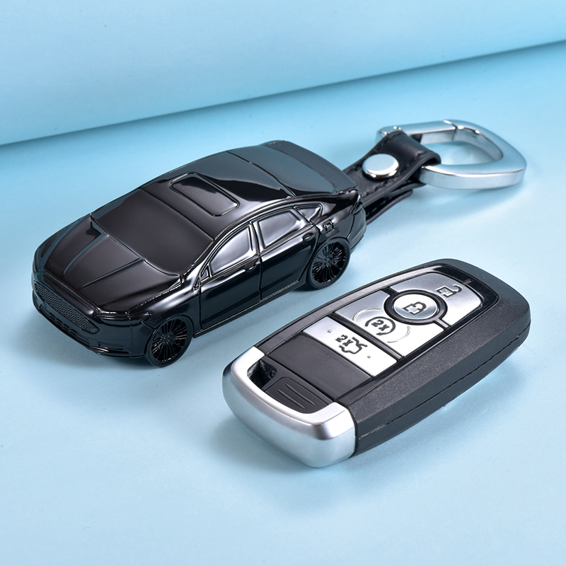 适用福特新蒙迪欧汽车钥匙保护套包扣壳锐界福睿斯锐际模型键通用-封面