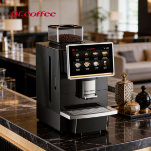 咖博士F11商用全自动咖啡机CK办公研磨一体大型双头智能奶泡萃取