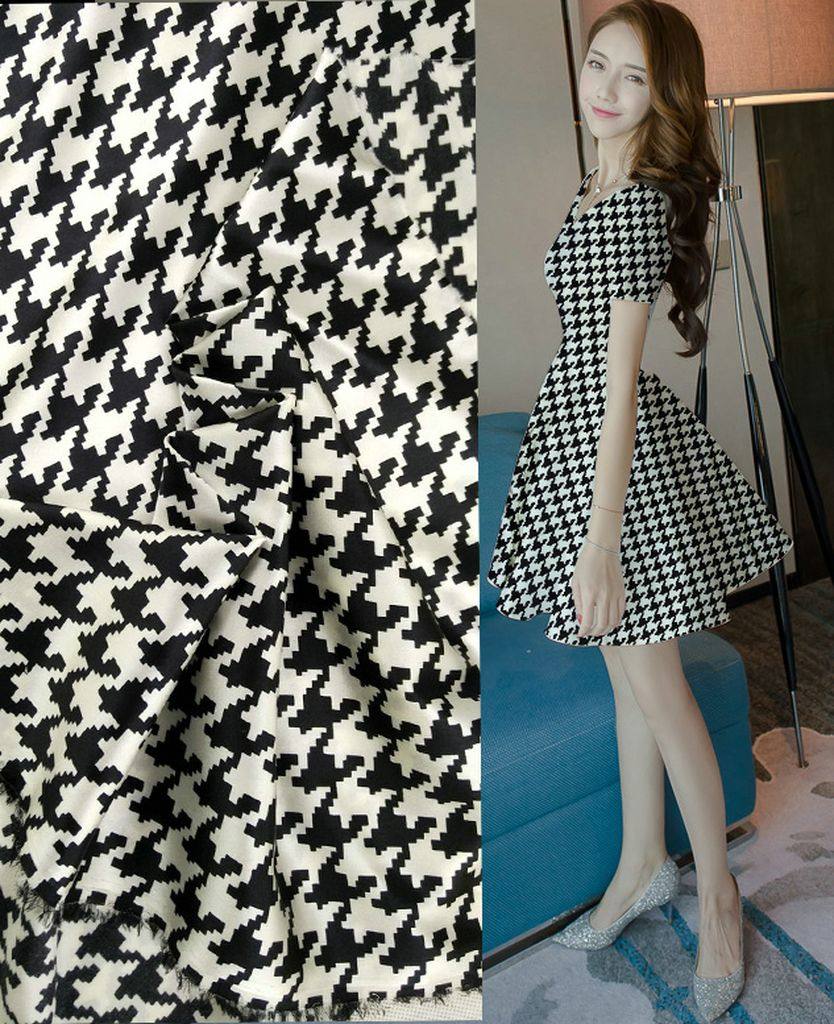 真丝弹力缎面料千鸟格数码印花连衣裙真丝布料套装裤子蚕丝绸面料|ruв категории домашний ткань, ткань/ткань/ручной diy ткани ткани - от Buy2taobao.com для оказания профессиональной услуги покупки агента Taobao