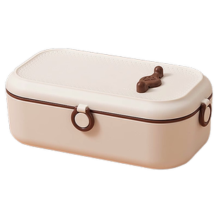 便携保温饭盒上班族专用大容量不锈钢冰箱冷藏可插电加热便当盒