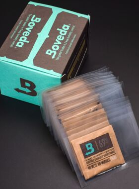 原装进口Boveda雪茄盒保湿袋8克69%72%65%保湿包斗草恒湿小片便携