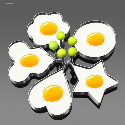 煎饼神器模型 商用煎蛋器创意早餐不粘不锈钢模具鸡蛋家用多功能