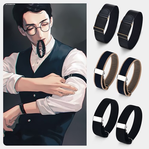 男士衬衣衫袖箍臂环西装衣袖子固定器防滑夹女挽袖口束带收紧神器