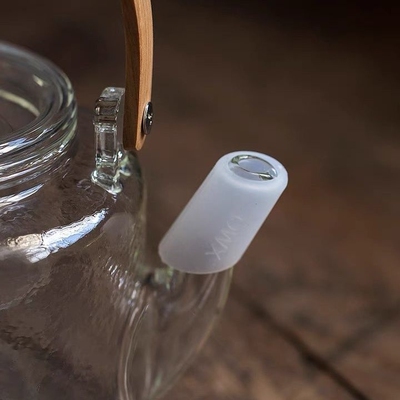 玻璃陶瓷茶壶嘴套口防尘盖防漏陶瓷滴水防长嘴配件家用硅胶嘴子。