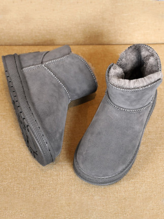 新品女童雪地靴冬季2023新款加绒加厚儿童棉靴子大童防滑防水东北