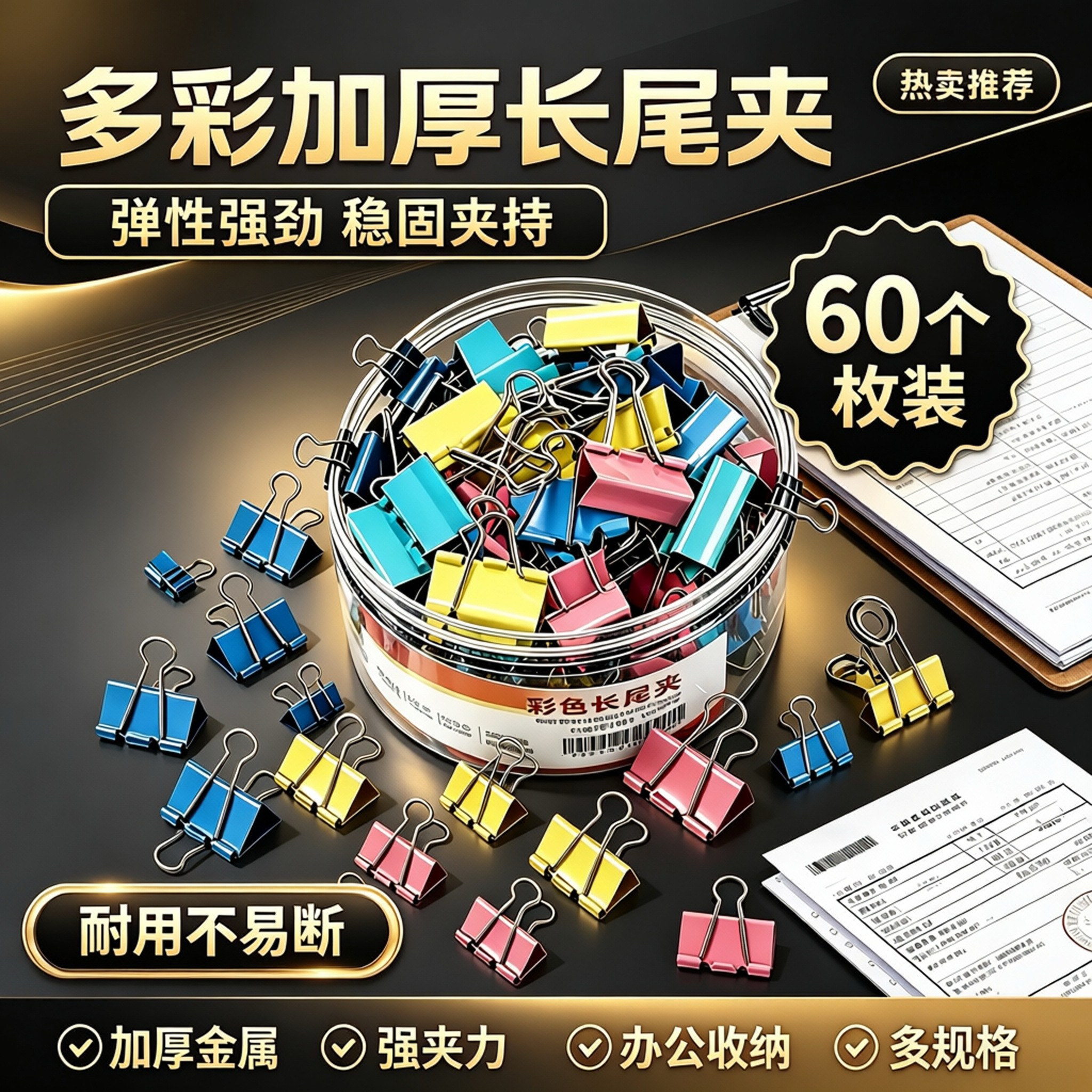 新款食品封口夹保鲜袋厨房袋子密封夹食物夹子调料零食防潮封口器