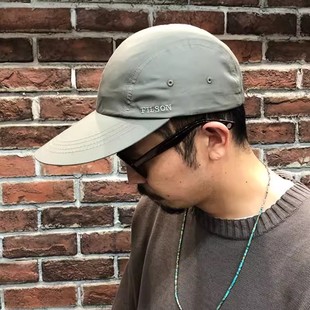 DUCKBILL美式 FILSON CLOTH 錫布長(zhǎng)檐透氣鴨嘴棒球帽夏季 TIN 男