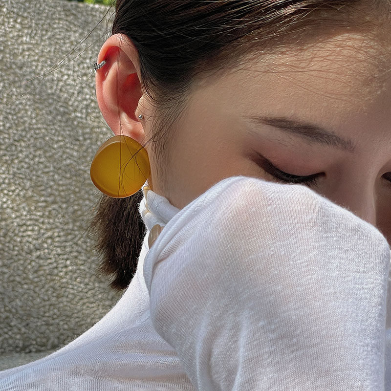 小众设计几何立体方块果冻树脂耳环个性耳钉气质,饰品/流行首饰/时尚饰品新,耳环,淘宝优惠券,粉丝福利购,淘宝优惠卷