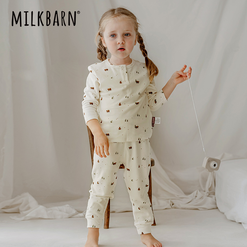 Milkbarn儿童德绒长袖上衣