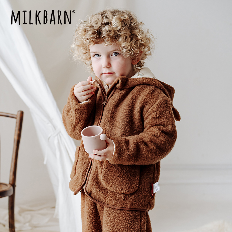 Milkbarn儿童夹棉外套
