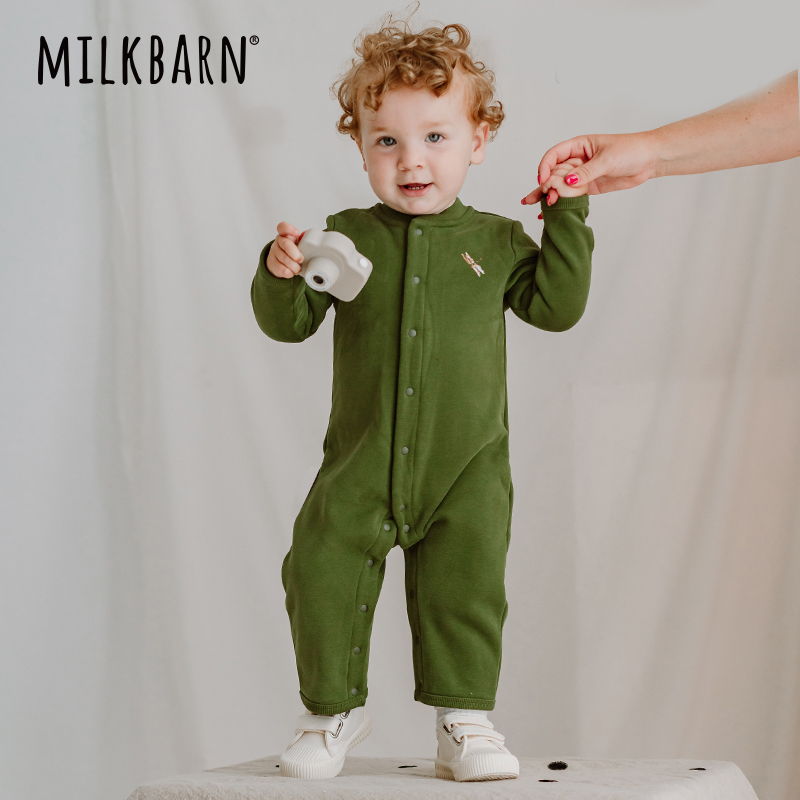 Milkbarn婴儿秋季连体服
