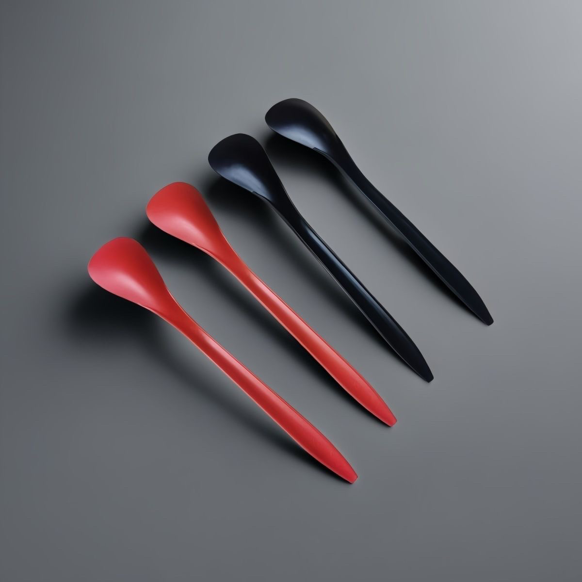 冰淇淋圣代勺甜品长柄勺蛋糕勺雪糕勺子食品级材质