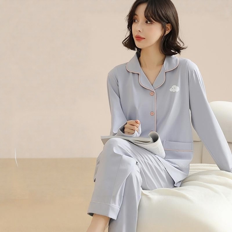 100%纯棉新款月子服睡衣春秋长袖长裤开衫孕妇产后哺乳喂奶家居服,孕妇装/孕产妇用品/营养,哺乳衣/月子服,淘宝优惠券,粉丝福利购,淘宝优惠卷