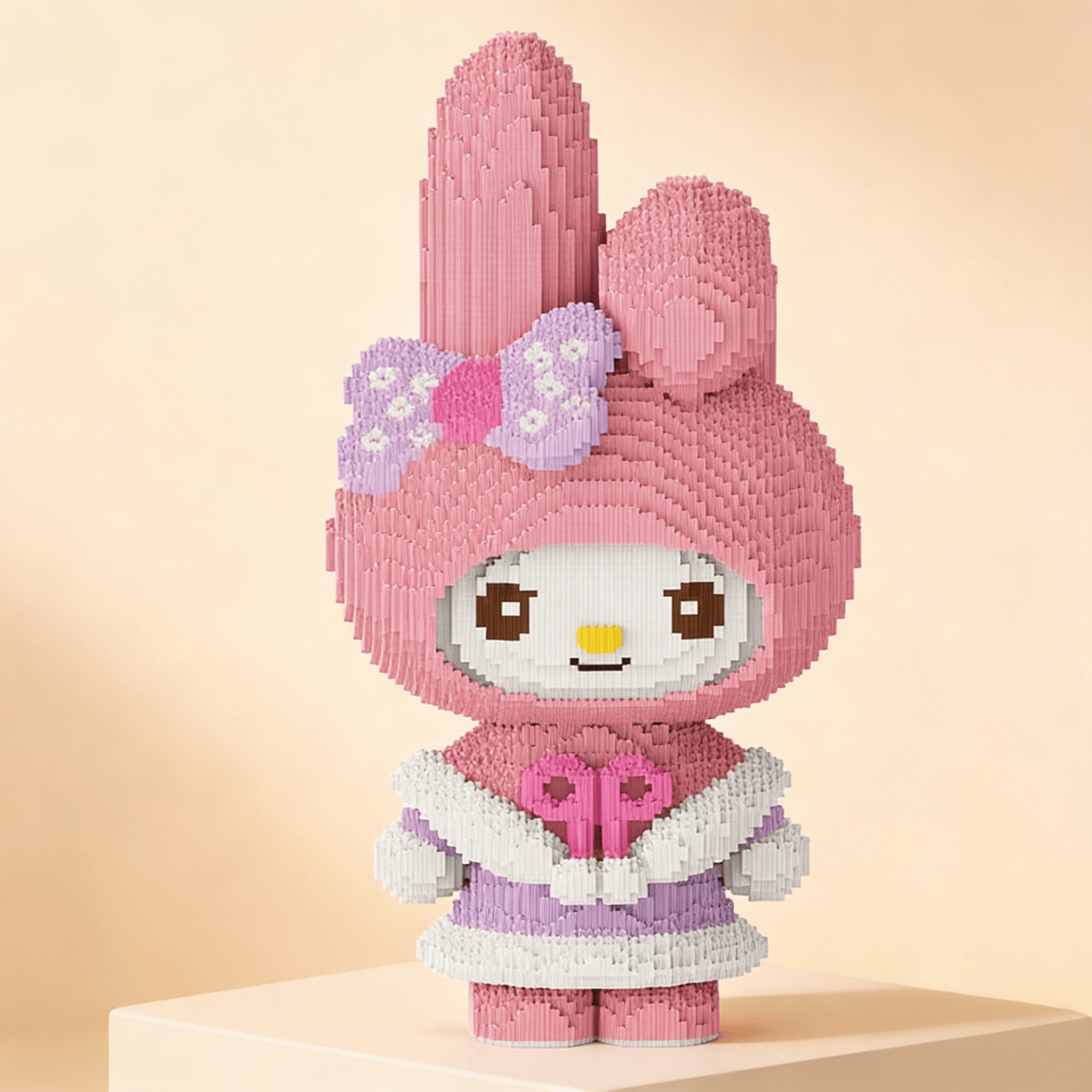 美乐蒂儿童拼装积木益智玩具摆件成人高难度立体拼图男女孩子礼物,玩具/童车/益智/积木/模型,插珠/蘑菇插钉,淘宝优惠券,粉丝福利购,淘宝优惠卷