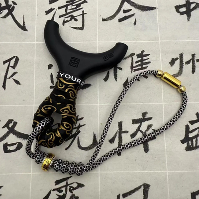 【弓途正品】古风顶卡单卡ABS树脂塑料单卡扁皮闭口卡珠卡球弹弓