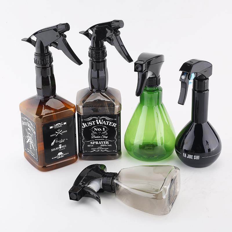 理发店用品大全高压喷壶气压式雾状喷水壶美发专用小号型发廊工具