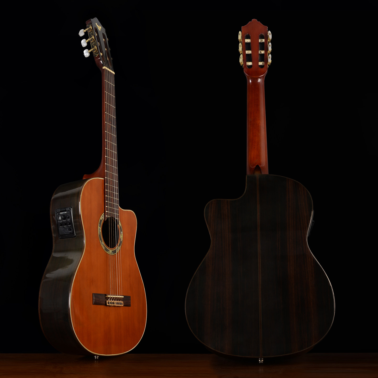 Supug森博格电箱古典吉他39寸单板初学入门民谣木吉他官方旗舰店