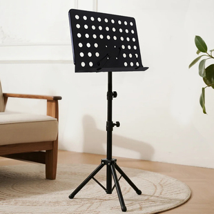 谱架曲谱架折叠便携式乐谱架吉他小提琴家用谱架学生乐器通用架子