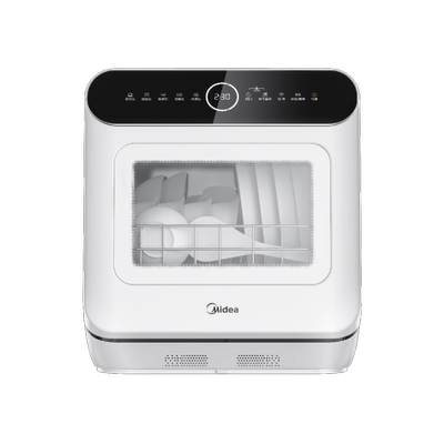 美的洗碗机家用全自动小型4套台式免安装消烘存消毒一级M10Max