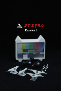 DTZERO专业手指滑板升级配件EUREKA尤里卡3代支架34mm正版32mm桥