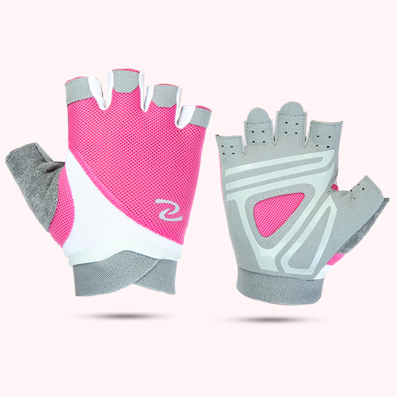 健身手套女瑜伽动感单车防滑半指透气耐磨器械哑铃训练运动手套男