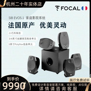 EVO5.1卫星音箱家庭影院音箱电影小卫星箱 Focal 劲浪SIB