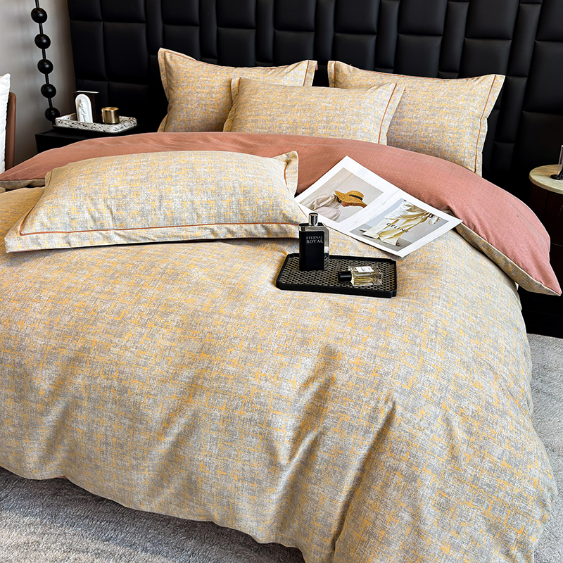 纯棉四件套春季100全棉被套被罩