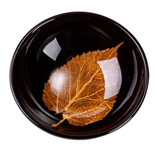 李斌 吉州窑木叶天目盏功夫茶具建盏茶杯陶瓷茶盏茶碗主人杯单杯