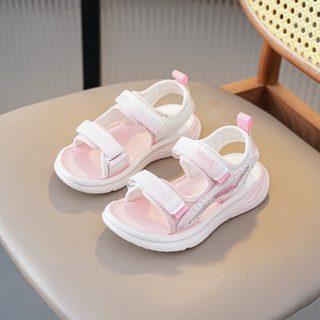 女童凉鞋女款2025新款夏季外穿初中生12女孩中大童10岁沙滩运动鞋