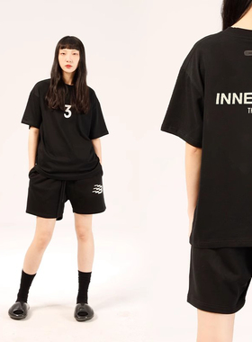 【天猫限定】INNERSECT三生万物宽松短袖T恤2024夏季新款上衣男女