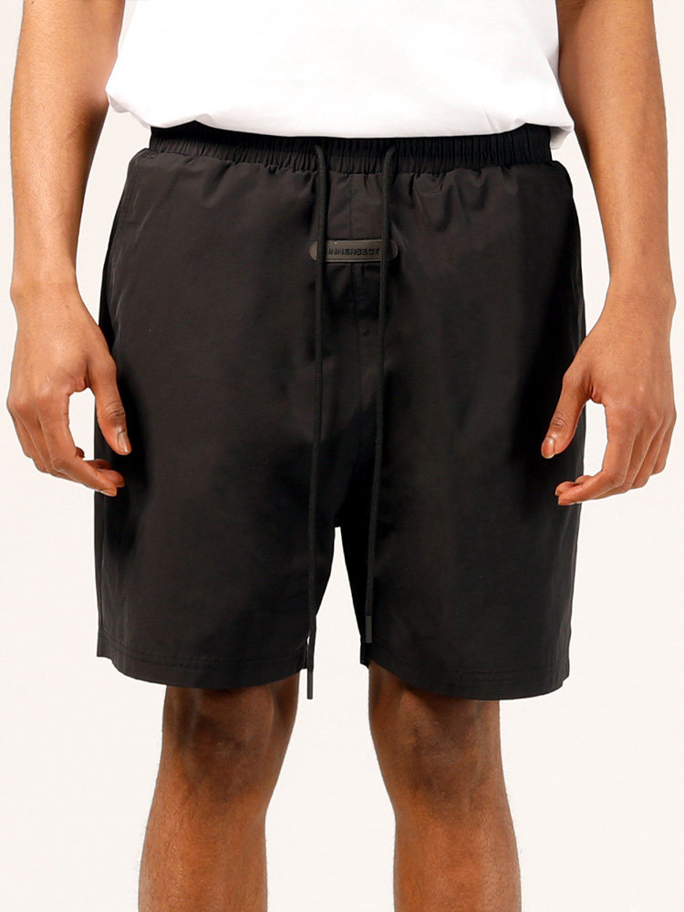 INNERSECT 캐주얼 반바지 속건성 INN2024 트렌디 브랜드 여름 신상품 남성용 솔리드 컬러 루즈 스포츠 바지