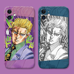 jojo的奇妙冒险适用iPhone12苹果11手机壳13mini吉良吉影16/14promax潮流男生15plus女款防摔软