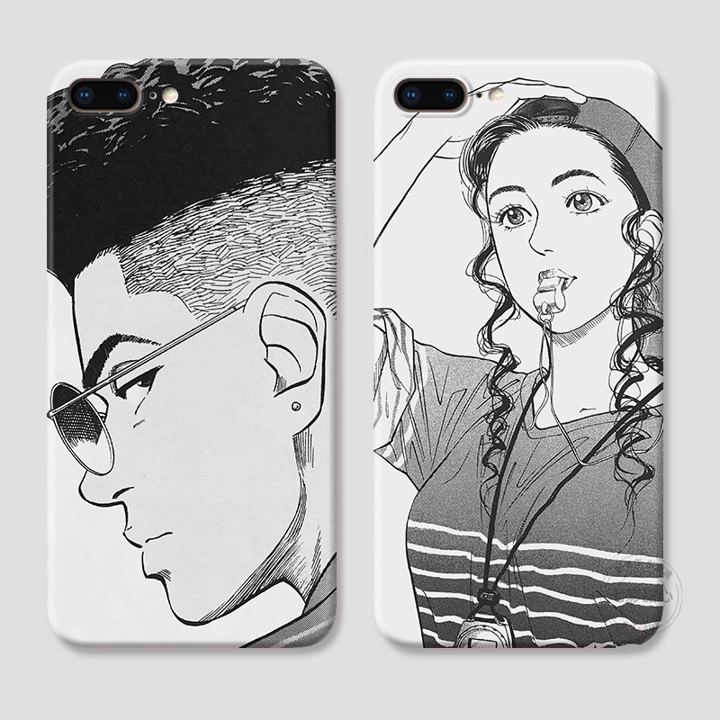 潮男宫城彩子适用iPhone8plus苹果X手机壳7/6s情侣XR/XSmax灌篮高手5se第2/3二三代男生女款防摔软