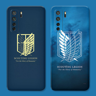 自由之翼适用华为nova14手机壳13/12/11/10/9/8/7pro/6se/5z/4e/3i男生创意个性进击的巨人简约ultra女款软