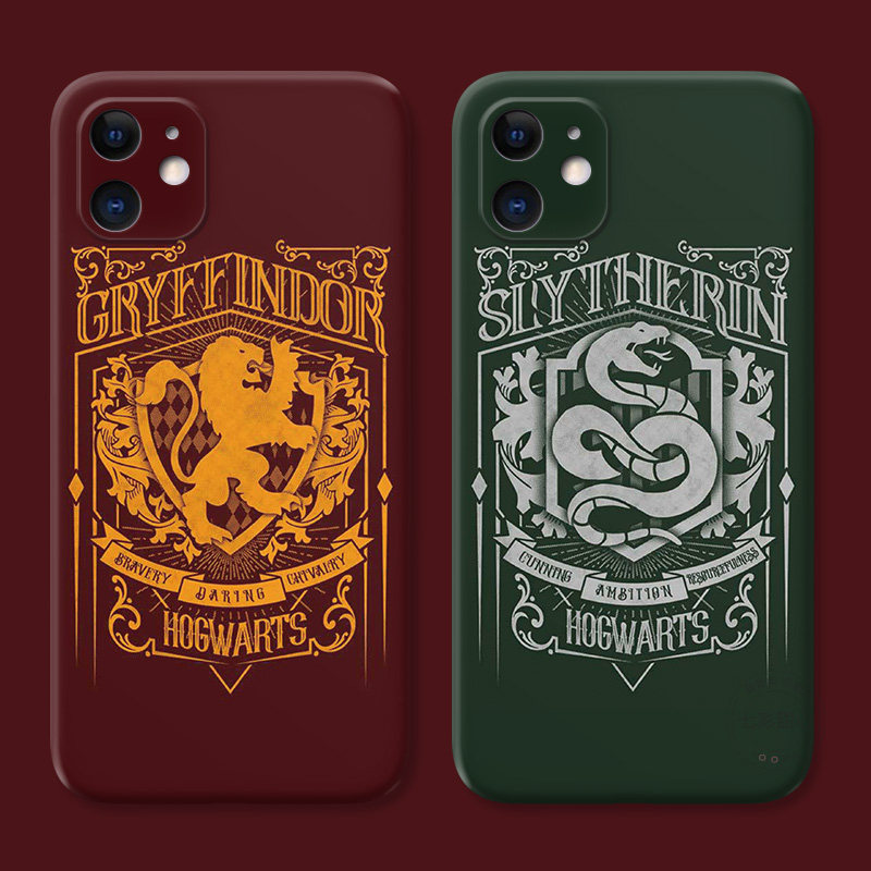 斯莱特林适用iPhone11苹果12手机壳13哈利波特17Air/16e/14promax格兰芬多15plus男生mini女款迷你防摔软