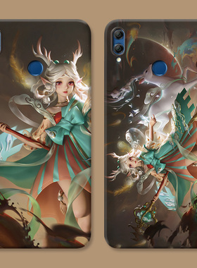 唯美瑶妹适用华为荣耀play9T手机壳8/7/6c/5/4/3pro活力版v40v20v30pro敦煌风文艺女款软