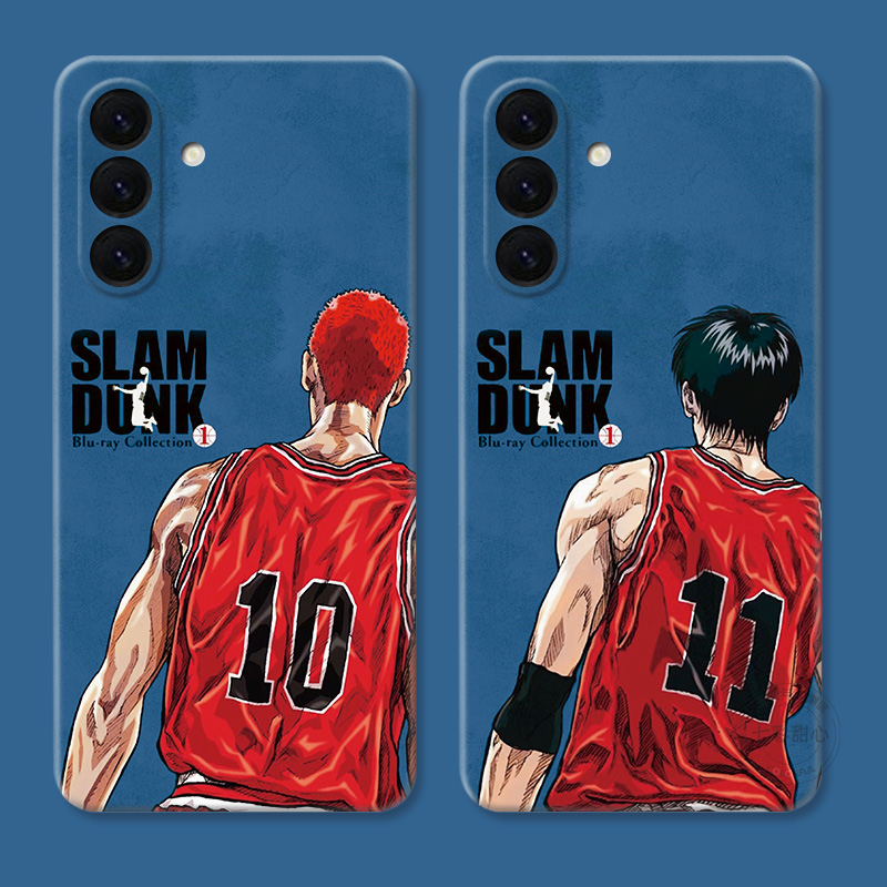 灌篮高手适用三星A56手机壳A73A72A71A70A55A54A53A52A36A35A34A33A26a25A16个性潮流男生樱木花道流川枫女款