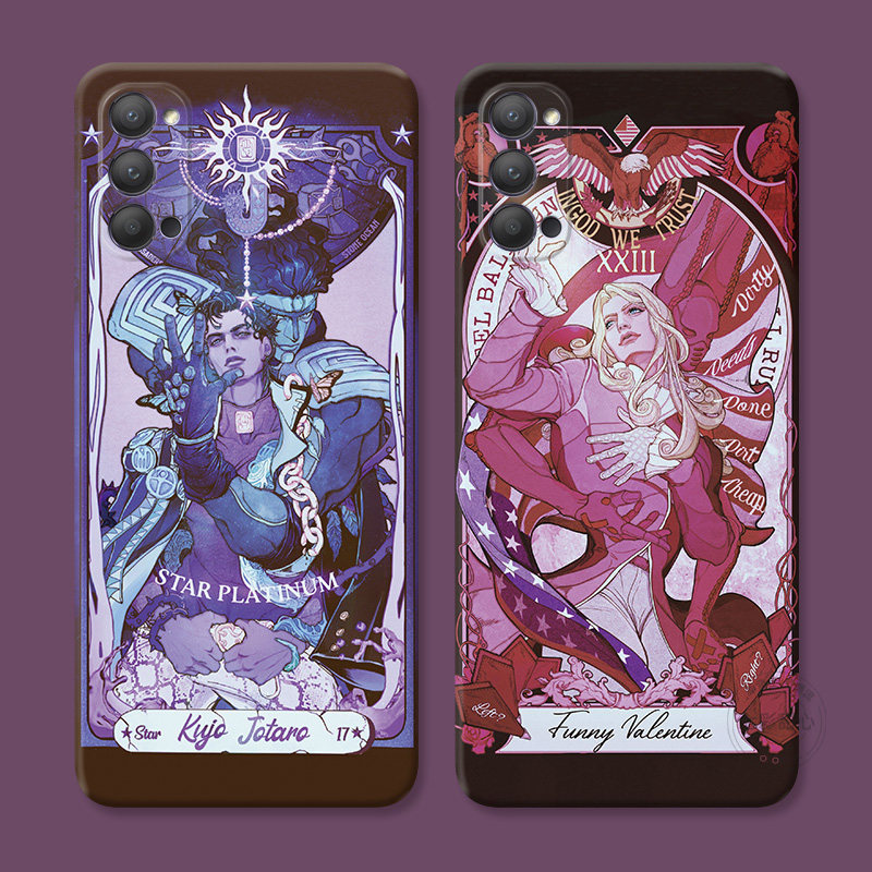 jojo的奇妙冒险适用oppo Reno15手机壳14/13/12/11/10/9/8/7pro+潮流6/5K动漫4se小众3/2z创意Ace女款软十