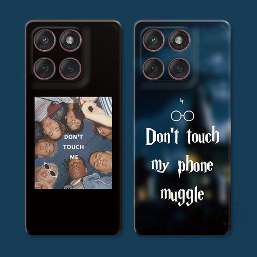 别动我的手机适用摩托罗拉edge60pro手机壳50/40/S30/G86G85G84G75G56G55G54搞怪男生哈利波特个性创意女款软