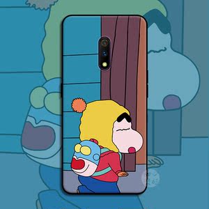 蜡笔小新适用oppo reno4se手机壳realmex2卡通5pro+女款ace可爱3