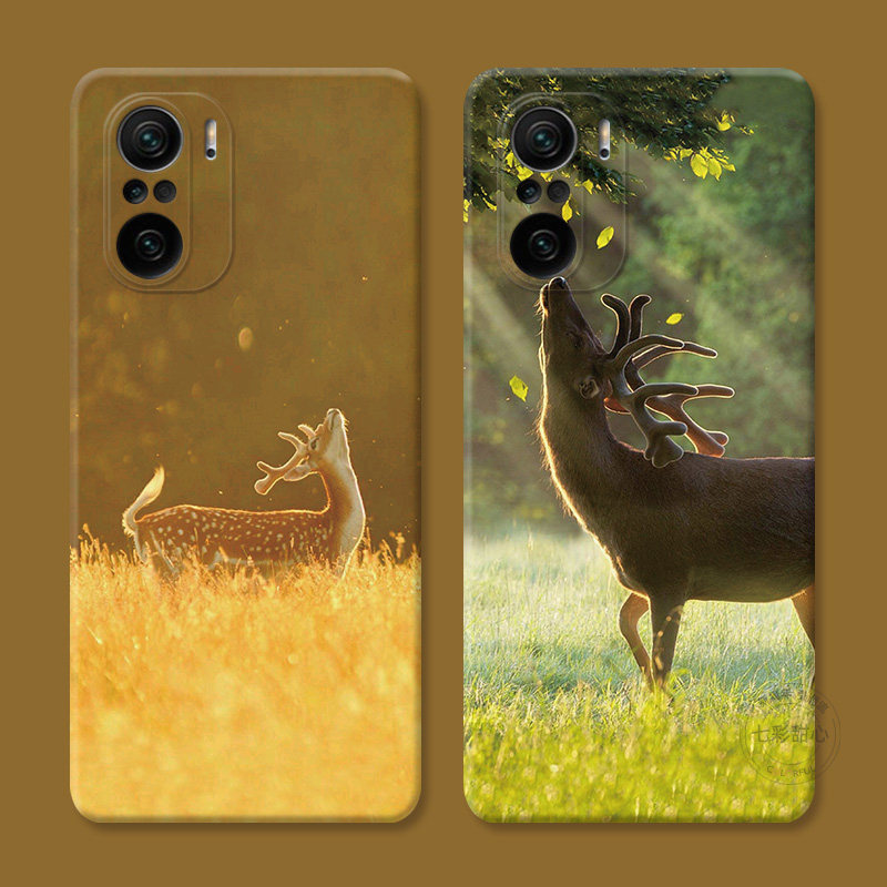 小清新麋鹿适用红米k80手机壳70e/60/50/40s/30/20pro+电竞至尊版可爱文艺复古女款迷你软,3C数码配件,手机保护套/壳,淘宝优惠券,粉丝福利购,淘宝优惠卷
