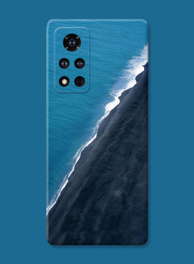 ins风大海适用华为荣耀play9T手机壳8/7/6c/5/4/3pro活力版v40v20v30pro低调文艺男生女款防摔软