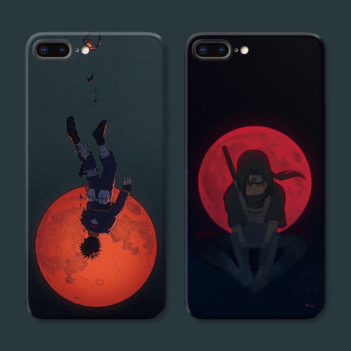 宇智波带土适用iPhone8plus苹果X手机壳6s男生7鼬神XR火影忍者xsmax耐脏防摔se女款软2/3二三代