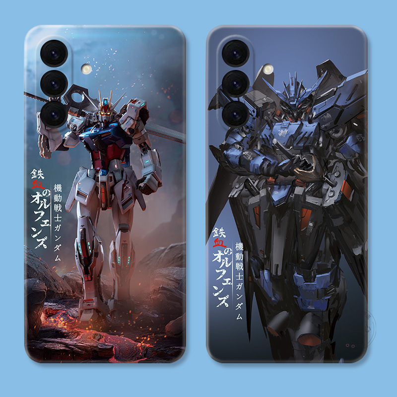 铁血高达适用三星A56手机壳A73A72A71A70A55A54A53A52A36A35A34A33A26a25A16A15自由男生个性欧美动漫女款软