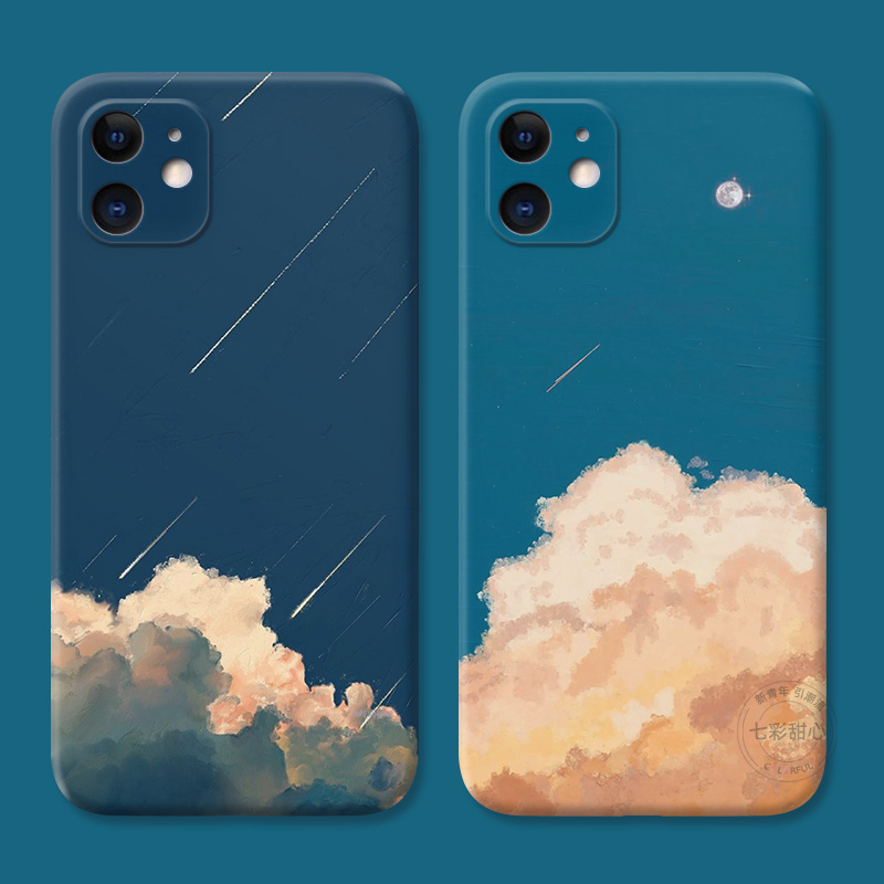 油画流星适用iphone苹果手机壳